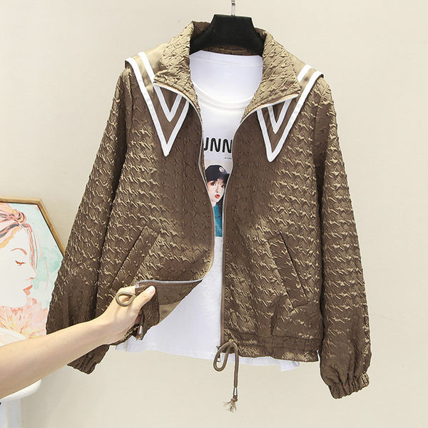 Új modell őszi kabát fűzős és zsebes