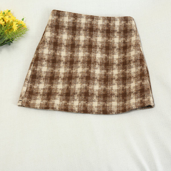 Rövid női szoknya magas derékkal - három színben