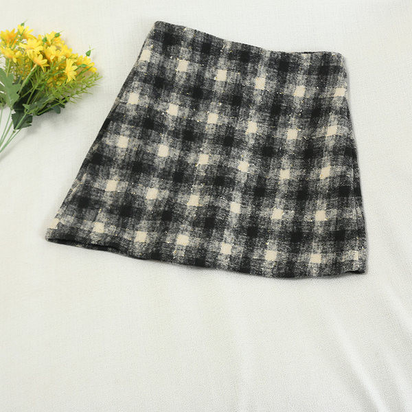 Rövid női szoknya magas derékkal - három színben