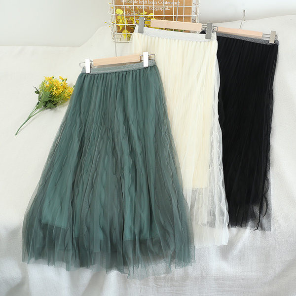 Modern rakott szoknya magas derékkal