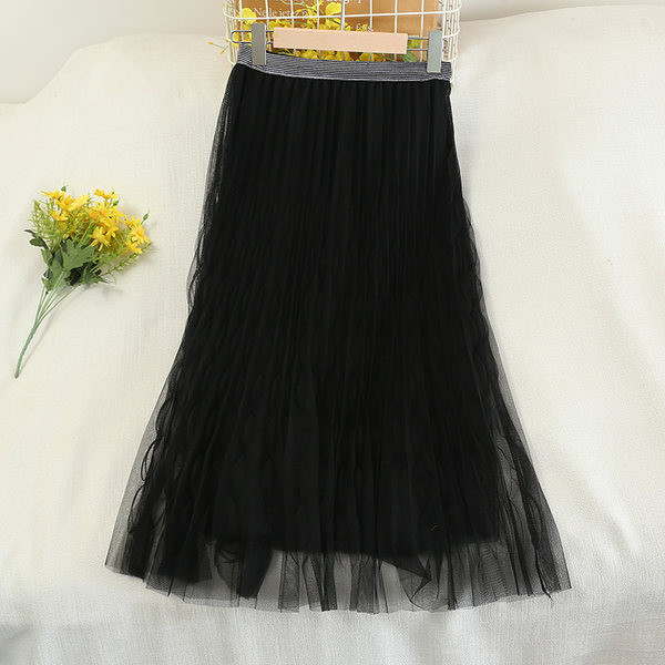 Modern rakott szoknya magas derékkal