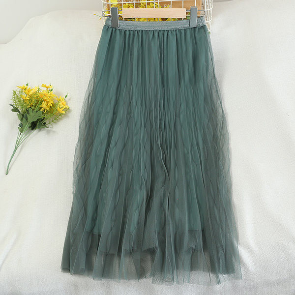 Modern rakott szoknya magas derékkal