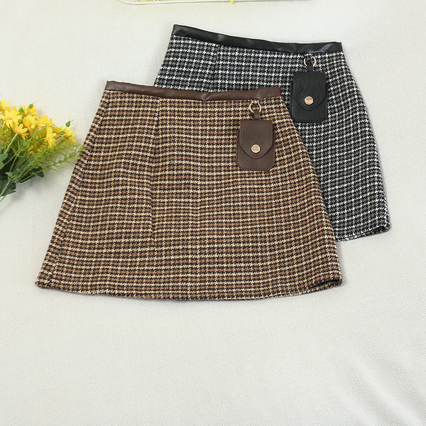 Új modell rövid női szoknya magas derékkal