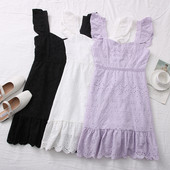 Pántos tavaszi-nyári női ruha többféle színben