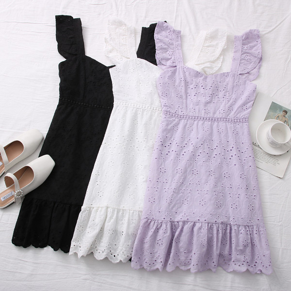 Pántos tavaszi-nyári női ruha többféle színben