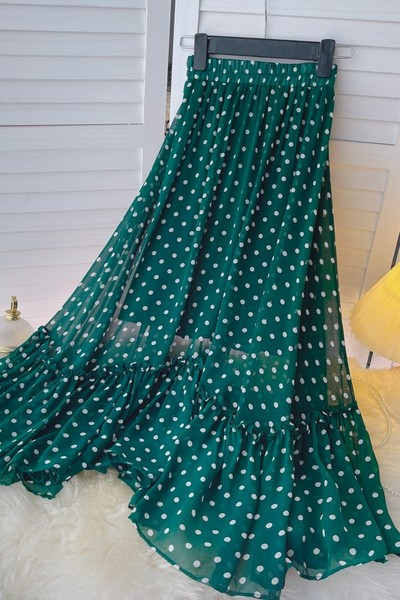 Alkalmi női szoknya magas derékkal