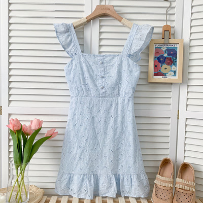 Νέο μοντέλο γυναικείο φόρεμα με τιράντες σε διάφορα χρώματα