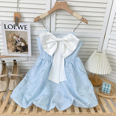 Νέο μοντέλο γυναικείο φόρεμα με κορδέλα και λεπτά τιραντάκια