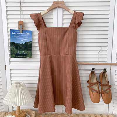 Új modell csíkos női ruha több színben