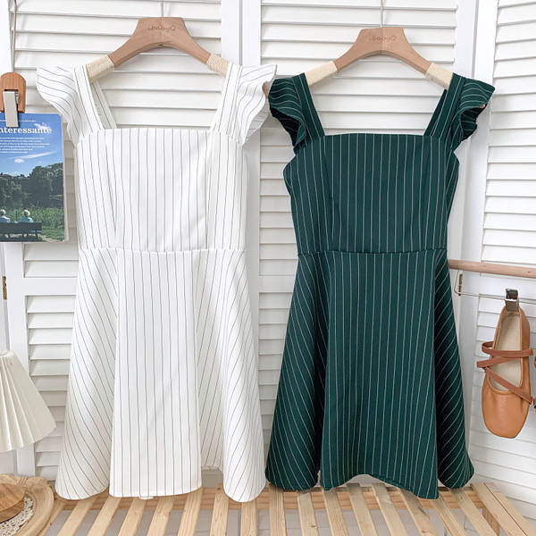 Új modell csíkos női ruha több színben