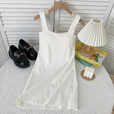 Νέο μοντέλο γυναικείο φόρεμα με φαρδιές τιράντες σε διάφορα χρώματα