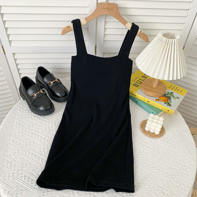 Νέο μοντέλο γυναικείο φόρεμα με φαρδιές τιράντες σε διάφορα χρώματα