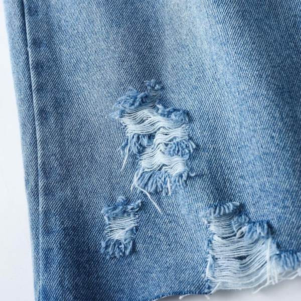 Pikk lõhikuga teksaseelik