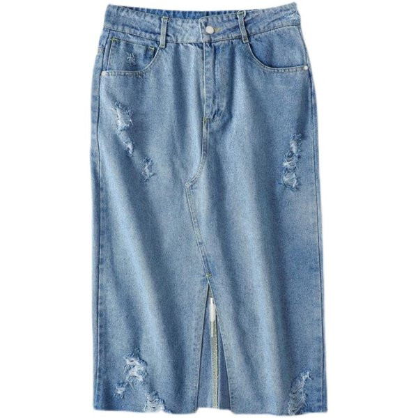 Pikk lõhikuga teksaseelik