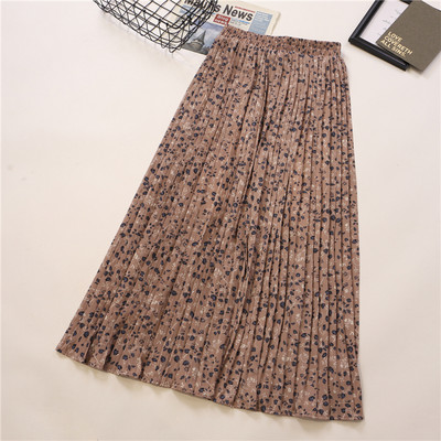 Plisseeritud seelik elastse vöökohaga