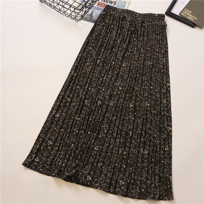 Plisseeritud seelik elastse vöökohaga