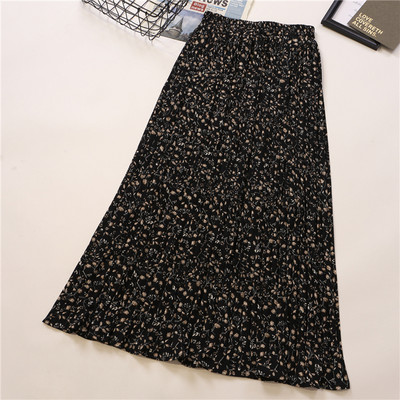 Plisseeritud seelik elastse vöökohaga