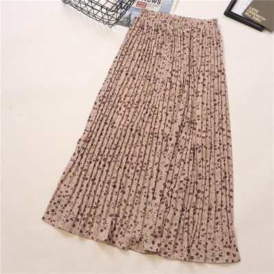 Plisseeritud seelik elastse vöökohaga