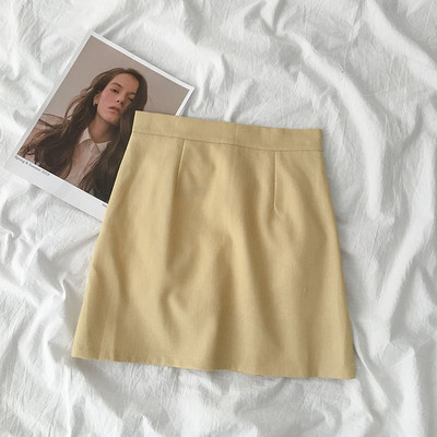 Νέο μοντέλο κοντή φούστα με ψηλή μέση