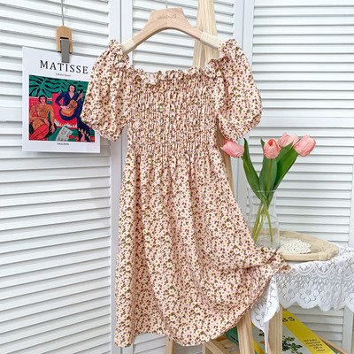 Alkalmi női ruha csónakos nyakkivágással - szabású modell