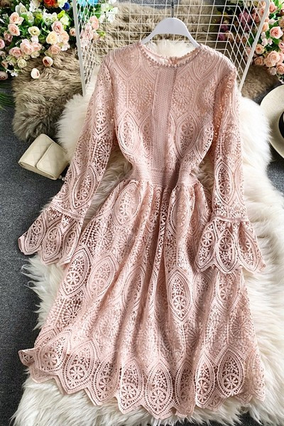 Naiste roosa pitskleit