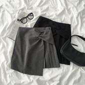 Női aszimmetrikus szoknya - magas derékkal