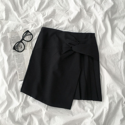 Női aszimmetrikus szoknya - magas derékkal