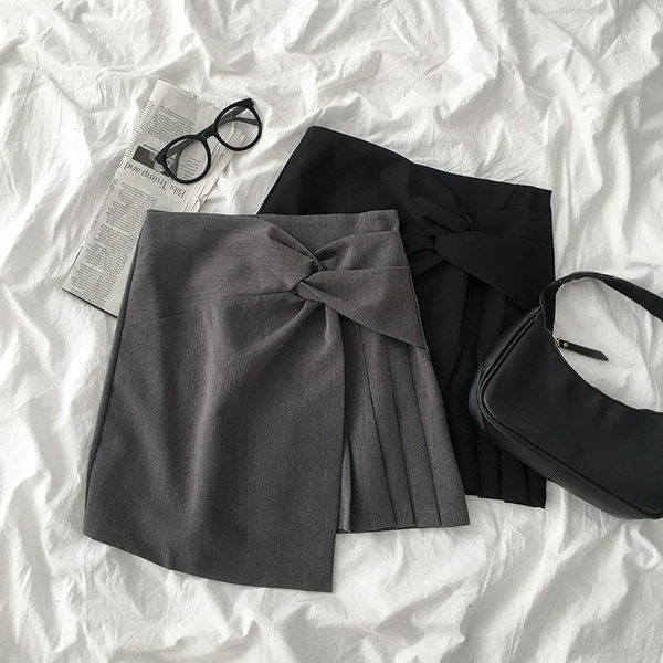 Női aszimmetrikus szoknya - magas derékkal