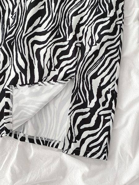 Fusta de dama model nou cu animal print