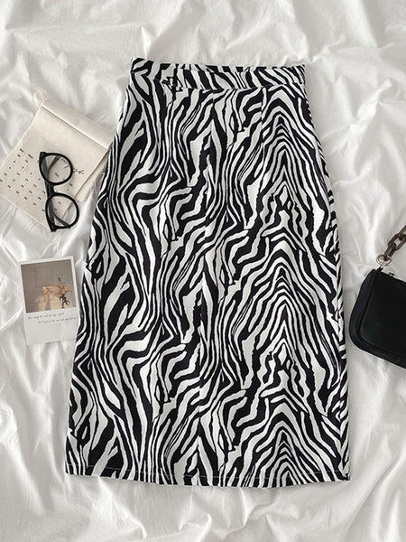 Fusta de dama model nou cu animal print