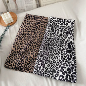 Új modell női szoknya állatmintás, magas derékkal