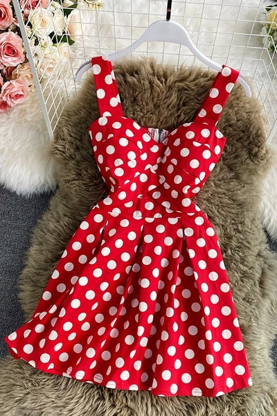 Rochie moderna de dama cu bretele groase si fermoar