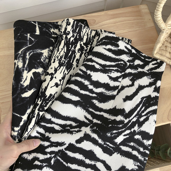 Šarena ženska suknja visokog struka-retro stil