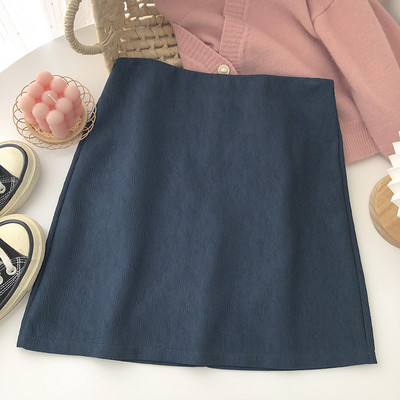 Γυναικεία φούστα απλό μοντέλο με ψηλή μέση