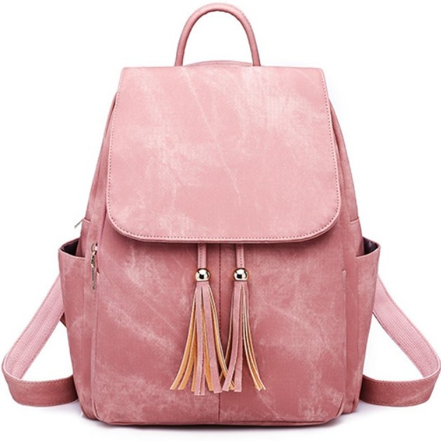 Дамска чанта - раница +висящо портмоне Blue