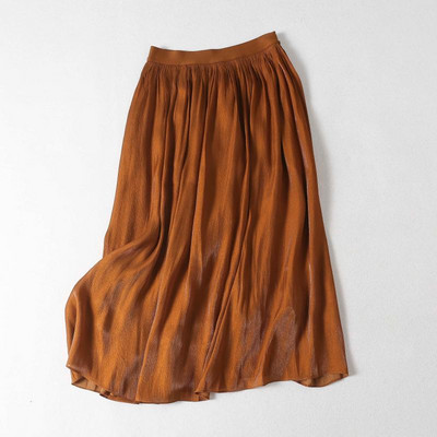 Moodne naiste seelik elastse vöökohaga