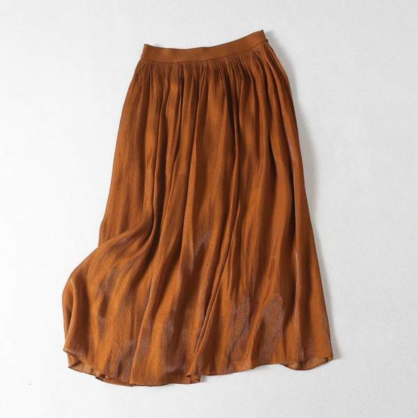 Moodne naiste seelik elastse vöökohaga