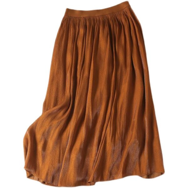 Moodne naiste seelik elastse vöökohaga