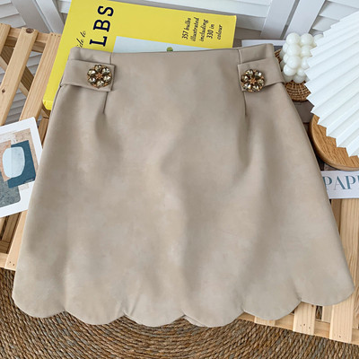 Moderna ženska kratka suknja visokog struka u četiri boje