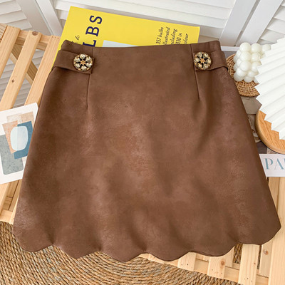 Moderna ženska kratka suknja visokog struka u četiri boje