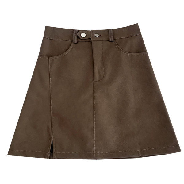 Jesensko-zimska ženska suknja visokog struka - A kroja