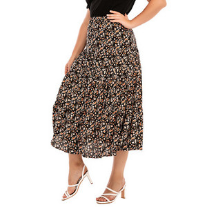 Γυναικείο κομμένο φόρεμα - μεγάλα μεγέθη