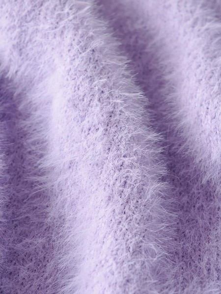 Вталена плетена пола с висока талия