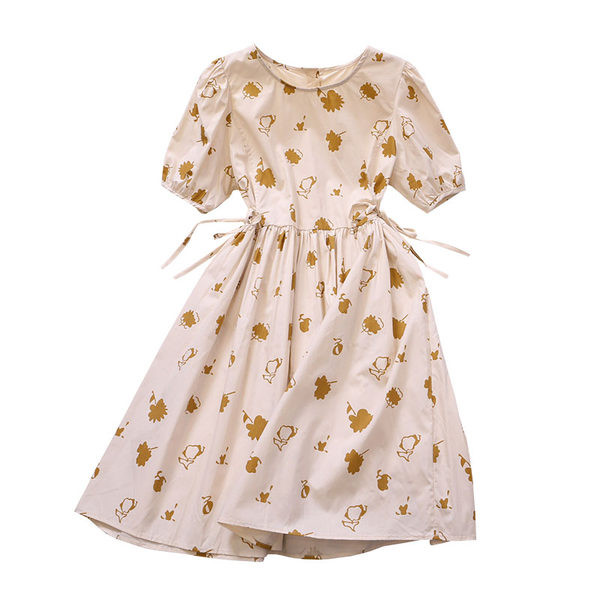 Ежедневна дамска рокля с овално деколте