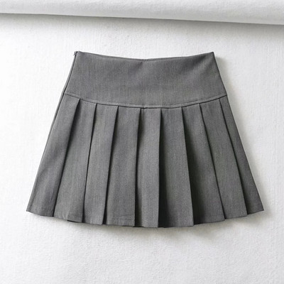 Lühike plisseeritud seelik naistele