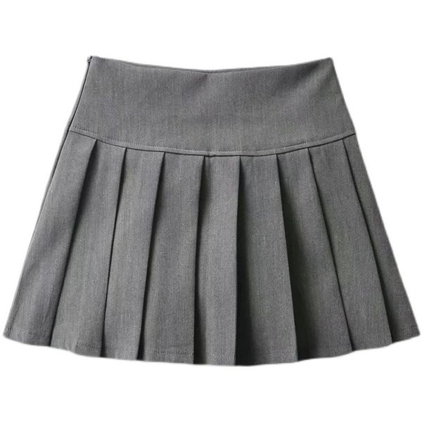 Lühike plisseeritud seelik naistele