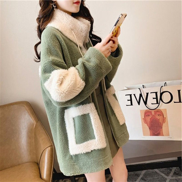 Geaca casual dama cu buzunare si cravate