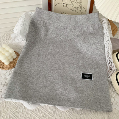 Γυναικεία πλεκτή φούστα φθινόπωρο-χειμώνας σε διάφορα χρώματα