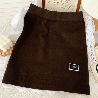 Γυναικεία πλεκτή φούστα φθινόπωρο-χειμώνας σε διάφορα χρώματα