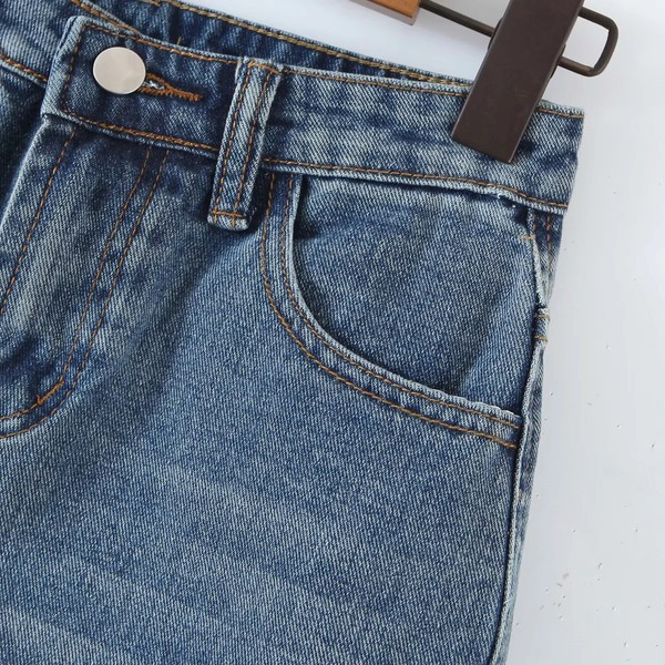 Traper asimetrična suknja s poderanim efektom